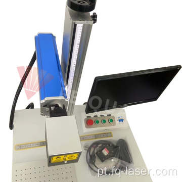 Máquina de marcação de laser de lâmpada LED de laser a laser JPT
